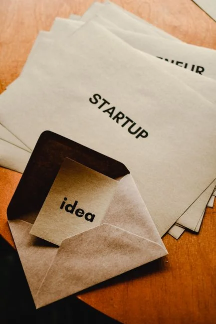 Close-up of various marketing documents on a desk, perfect for business and strategy discussions.